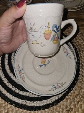 Marmalade Creamer And Saucer Plate